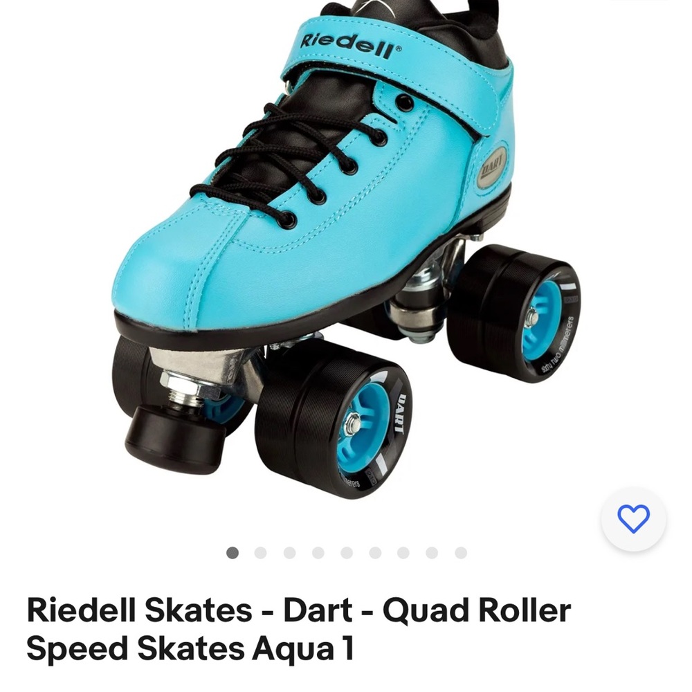 Youth size 1 Riedell indoor skates